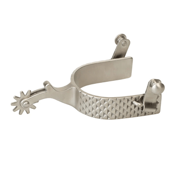 Weaver | Men's Rowel Spur With Rasp Design