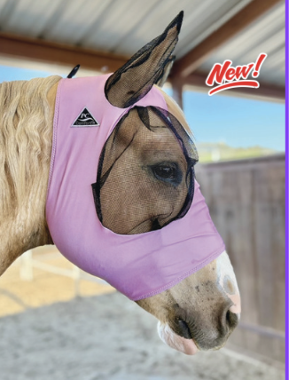 Comfort Fit Lycra Fly Mask w/ Forelock Opening | ORCHID