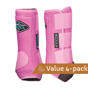 2XCool Sports Medicine Boots 4-pack | Orchid