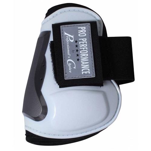 Pro Performance | Show Jump Rear Boot w/ Hook & Loop | White