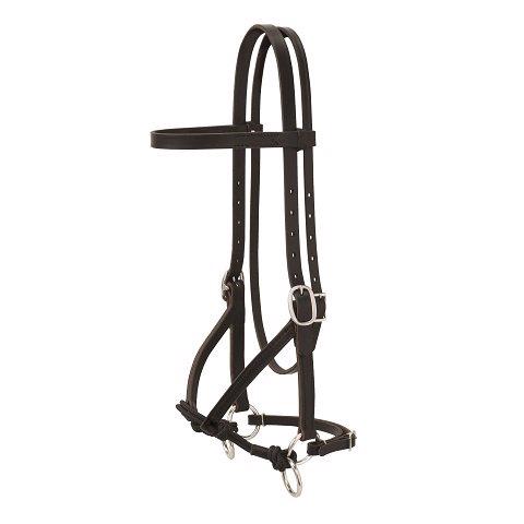 Justin Dunn Bitless Bridle | Black