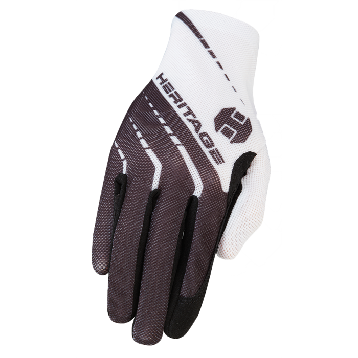 Heritage | Solara Gloves | White/Black
