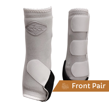 Deluxe 2XCool Sports Medicine Front Boots | White