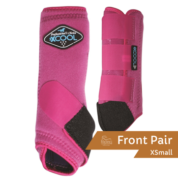 2XCool Sports Medicine XSMALL Front Boots | Raspberry