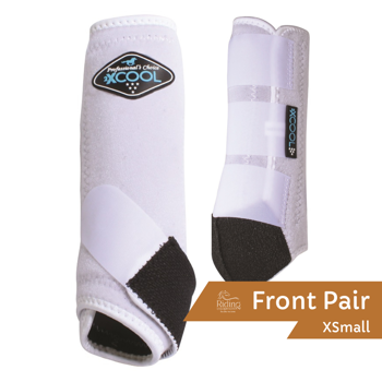 2XCool Sports Medicine XSMALL Front Boots | White
