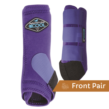 2XCool Sports Medicine Front Boots | Purple | Medium