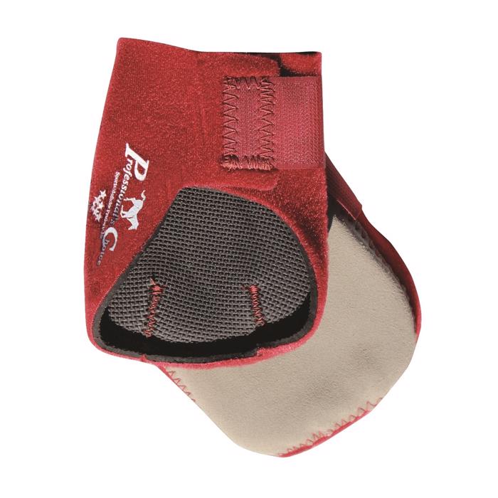Rear Ankle Boots Pair | Crimson Red