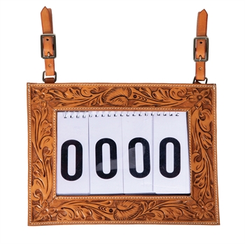 Tooled Number Holder | Natural