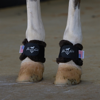 Professional's Choice | Pastern Wrap Faux Fleece | Black