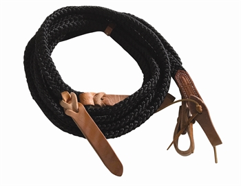Professional's Choice | Quiet Control™ Split Reins | Black