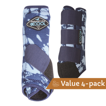 2XCool Sports Medicine Boots 4-pack | Bleach Dye | Medium