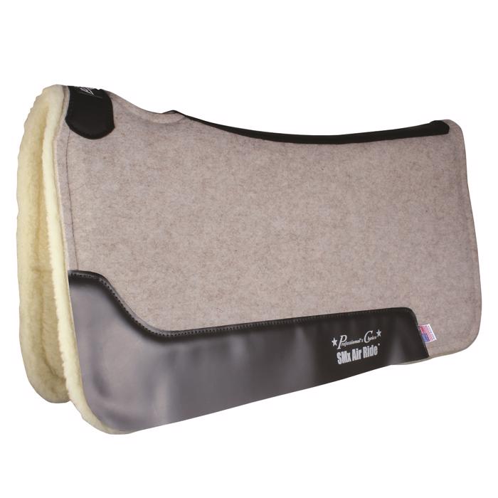 Cowboy Felt SMx Air-Ride Barrel Wool Pad | Tan 1 1/4" x 29" x 30"