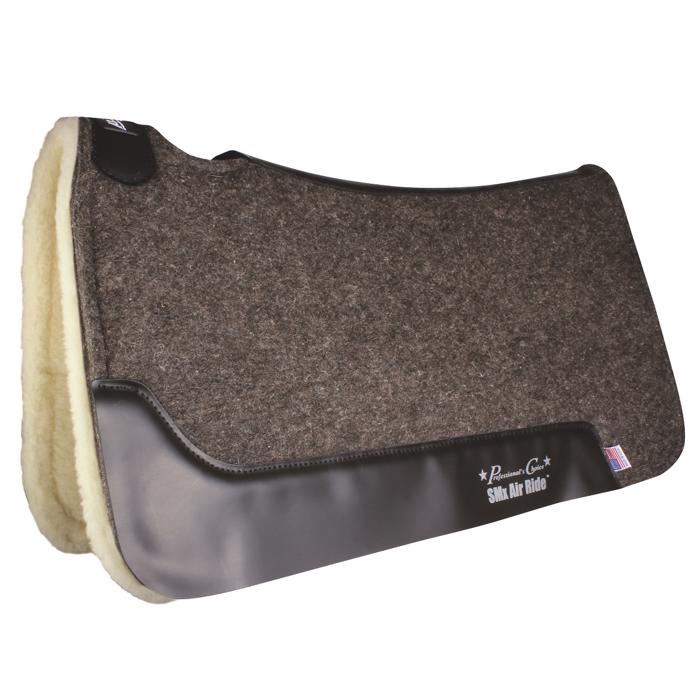 Cowboy Felt SMx Air-Ride Roper Wool Pad | Charcoal 1 1/4" x 31½" x 34"