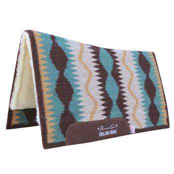 Comfort-Fit SMx Air Ride Western Pad | Serpentine Coffee ½" x 30" x 34"