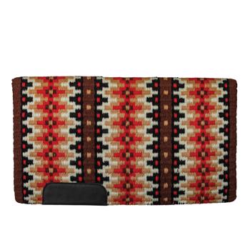 Professional's Choice | SB1 Show Blanket | 34” x 38” | Chocolate/Crimson
