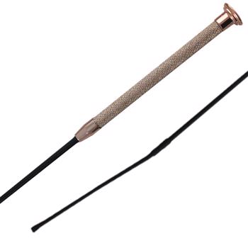 Glitz Dressage Whip | Rose Gold