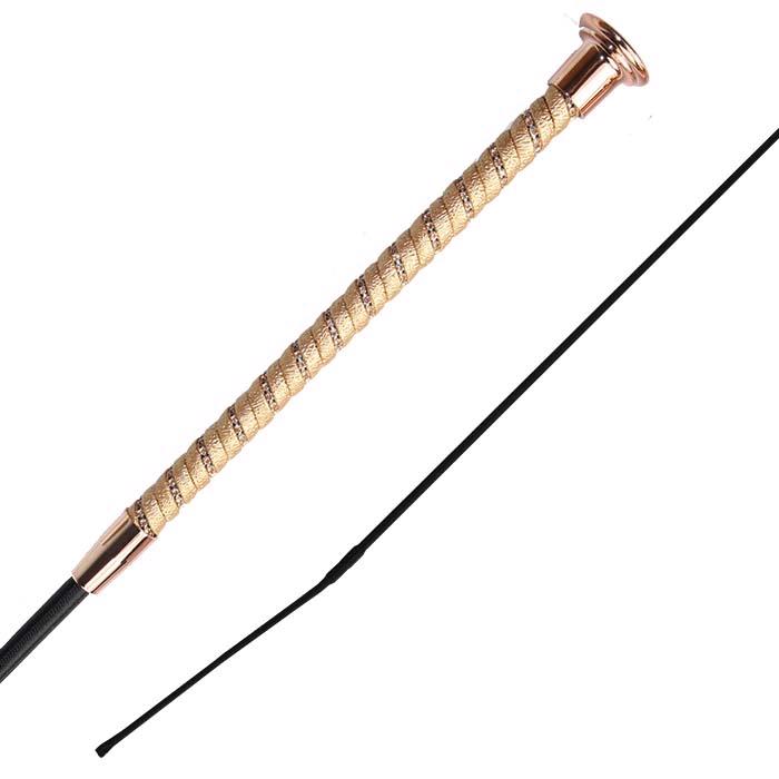 Twisted Dressage Whip | Champagne
