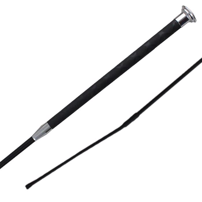 Harmony Dressage Whip | Black Silver