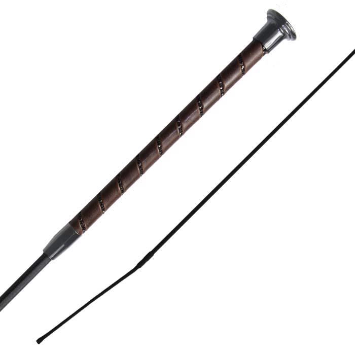 Stealth Dressage Whip | Chocolate Black