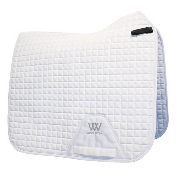 Pro Dressage Saddle Pad | White 17"/Full
