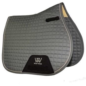 Pony GP Saddle Cloth | Brushed Steel