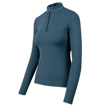 Long Sleeve Tech Shirt | Petrol Blue