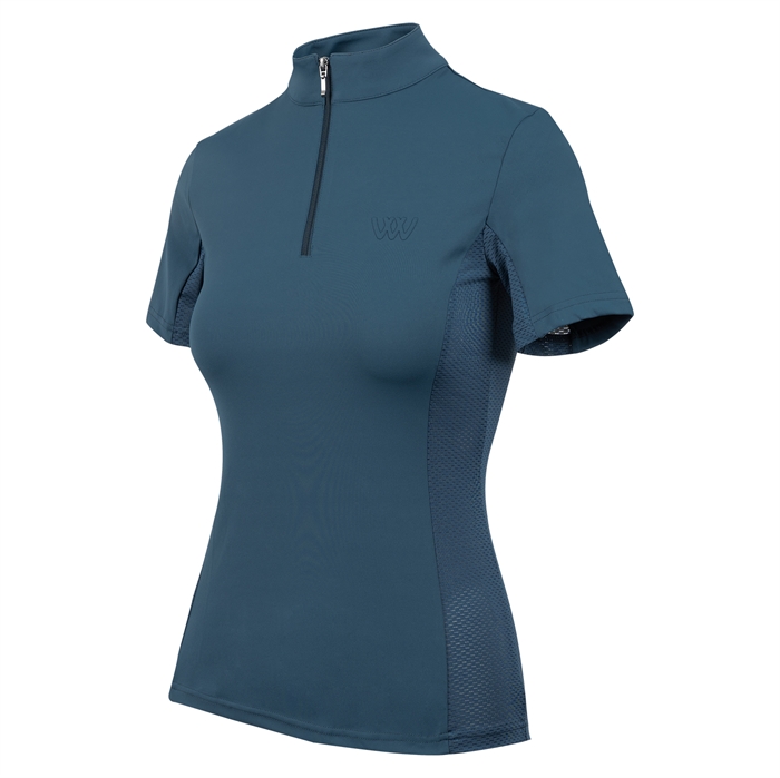 Short Sleeve Tech Shirt | Petrol Blue